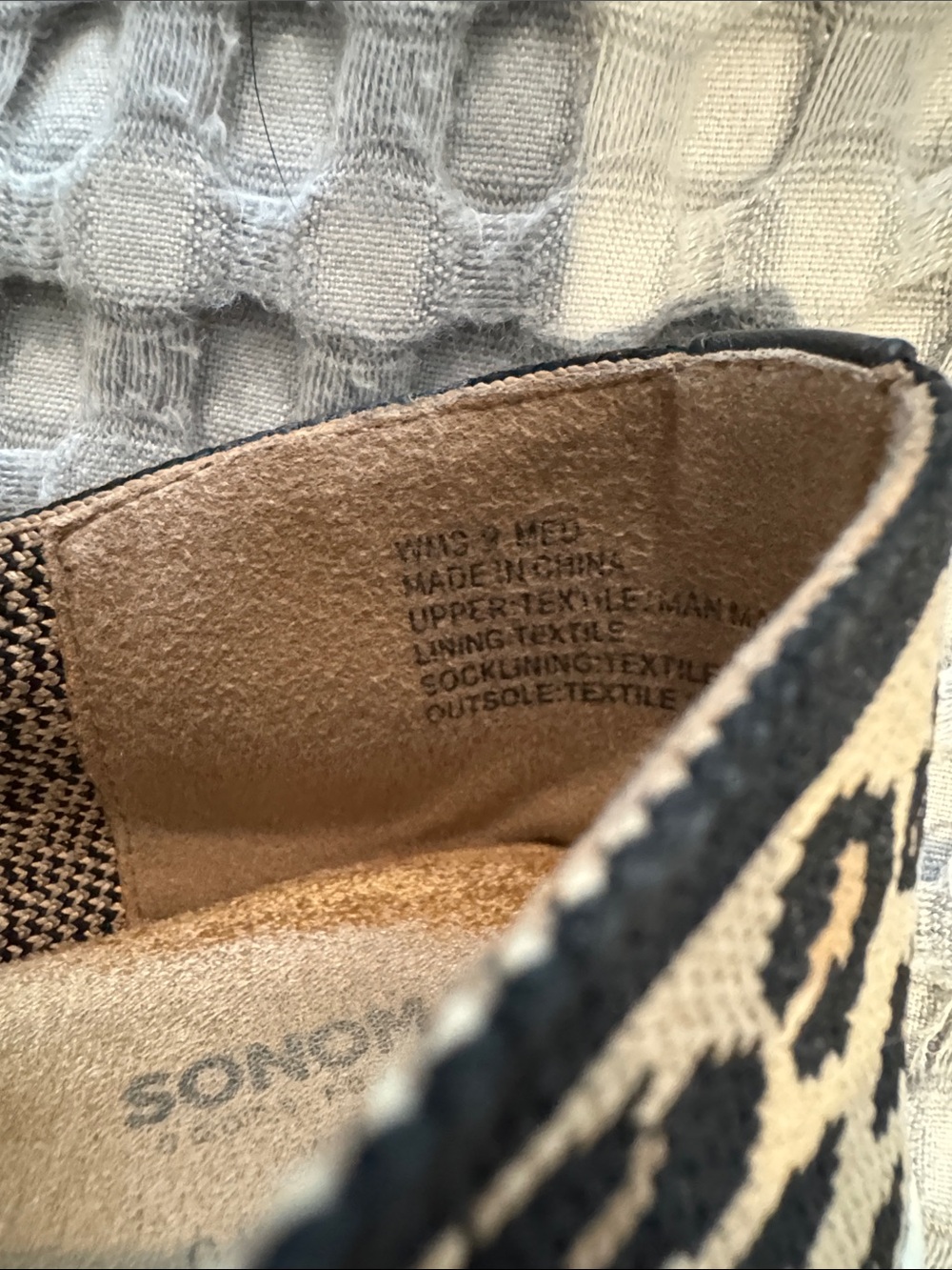 Sonoma Leopard-Print Knit Slip-On Sneakers - Picture 3 of 4